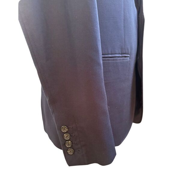 American Eagle Outfitters The Legendary Blazer Sz. L Black 2 Button - Picture 5 of 10